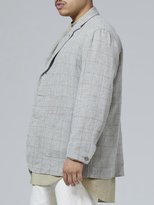 Cotton Linen Tweed Jacket