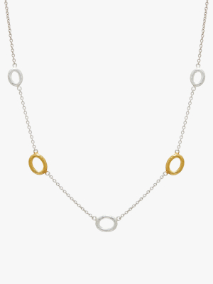 Oval Hoopla Necklace