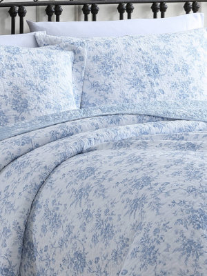 Laura Ashley Walled Garden Quilt Set