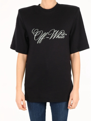 Off-white Padded Shoulder T-shirt