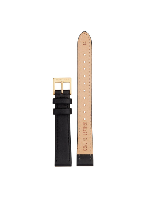 Genuine Leather Strap, 14mm, Fem.24314.20r.1.k