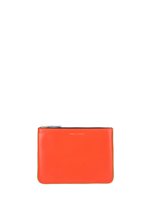 Comme Des Garçons Wallet Super Fluo Wallet