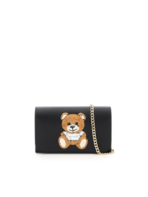 Moschino Teddy Bear Mini Chain Clutch Bag