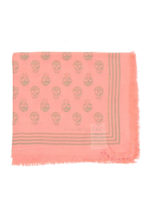 Alexander Mcqueen Allover Skull Scarf