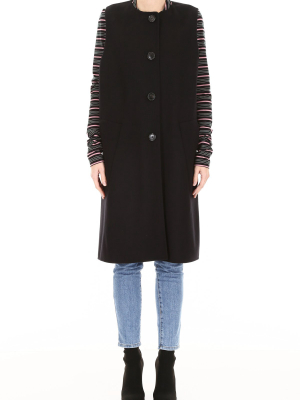 Marni Single Breasted Sleeveless Coat