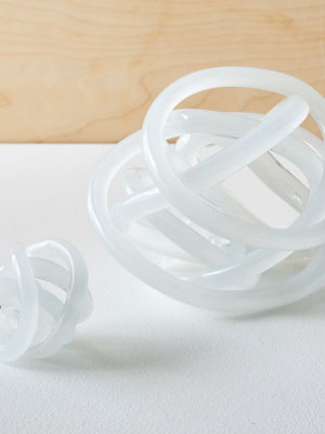 White Glass Knots