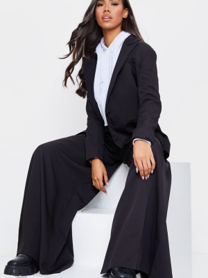 Black Extreme Wide Leg Floaty Pant