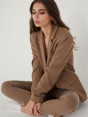 The Oversized Tencel Blazer