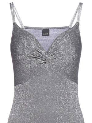 Pinko Shimmery Twist Detail Bodysuit