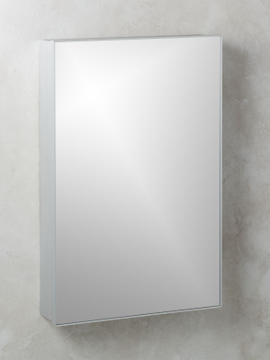 Infinity Silver Medicine Cabinet 24"x36"