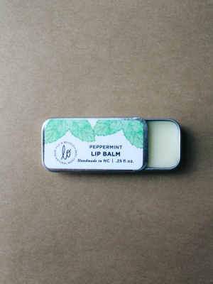 Peppermint Lip Balm