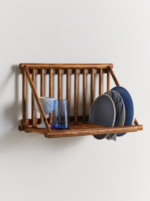 Alexis Plate Rack Wall Shelf