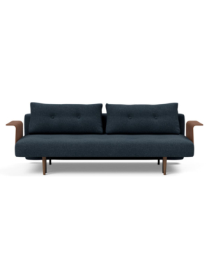 Recast Plus Sofa Bed Dark Styletto With Arms