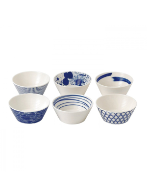 Pacific Blue Tapas Bowls (set Of 6)