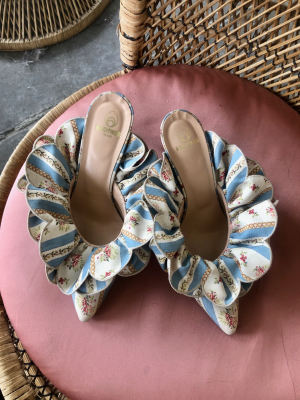 Brother Vellies Grandma Stell Mule - Autumn