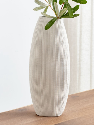 Alura Cream Tall Vase