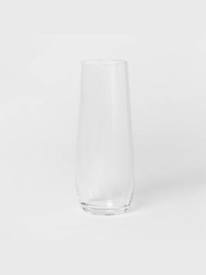 9oz 4pk Glass Stemless Champagne Glasses - Threshold™