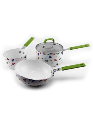 Berghoff Cooknco 4 Pcs Children's Cookware Set Car Pattern