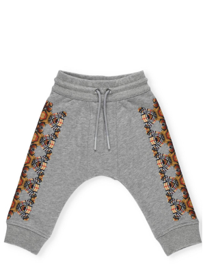 Burberry Kids Thomas Bear Print Jogging Pants