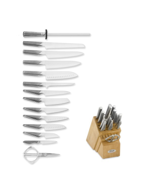 Global Classic 15-piece Knife Block Set