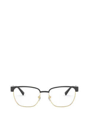 Versace Eyewear Rectangular Frame Glasses