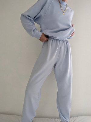 Na Nin Spring/summer Cleo Cotton Sweatpants / Available In Lilac, Petal, Pool