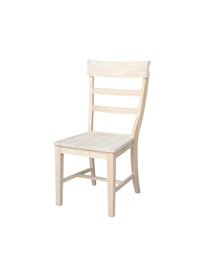 Set Of 2 Hammerty Dining Chair Wood/ready To Finish - International Concepts