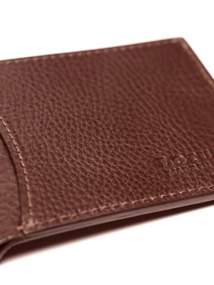 Two-pocket Leather Bifold Wallet
