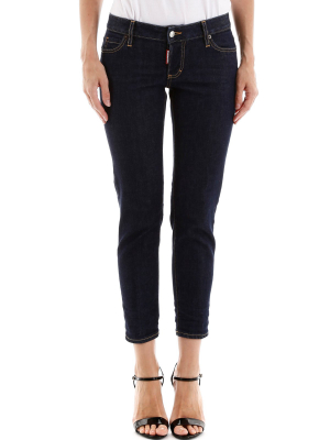 Dsquared2 Jennifer Cropped Skinny-fit Jeans