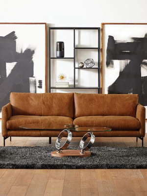 Warren Leather Sofa