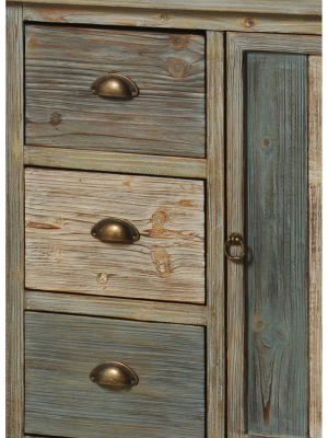 3 Drawer/single Door Sanibel Cabinet - Stylecraft