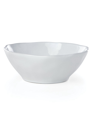 French Carved Organic Serving Bowl