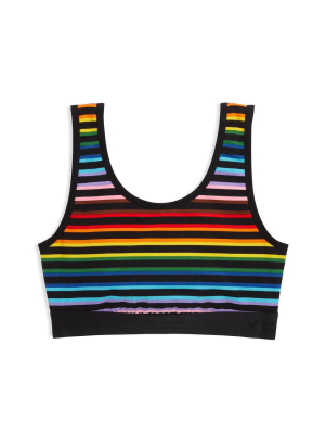 Essentials Soft Bra - Progress Pride Stripes