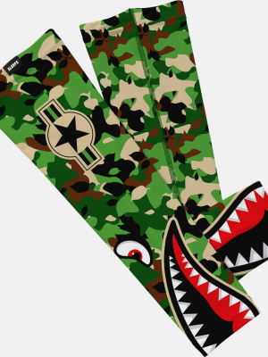 War Shark Ii Jungle Camo Arm Sleeve