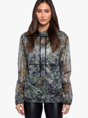 Sonorous Rebel Anorak Jacket - Digi Camo Print