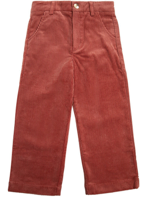 Chloé Kids Logo Patch Pants