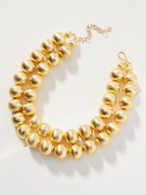 Hazen & Co. Martha Double Beaded Necklace