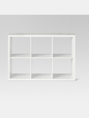 6 Cube Organizer Shelf 13" - Threshold™