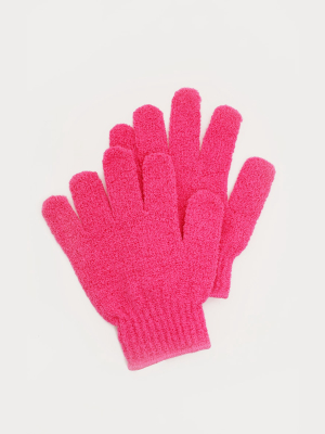 Cocoa Brown Tan Removal Exfoliating Gloves