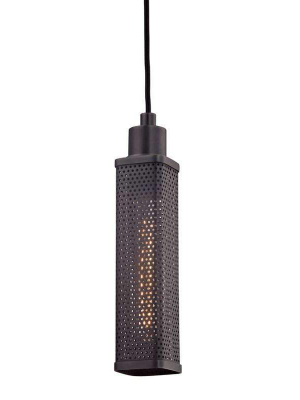 Gibbs 1 Light Pendant Old Bronze