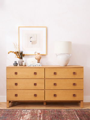 Amber Lewis For Anthropologie Sunfair Six-drawer Dresser