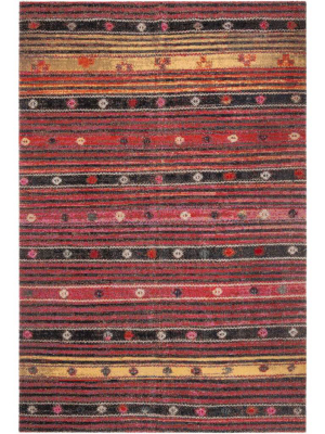 Montage Rust/multi Area Rug