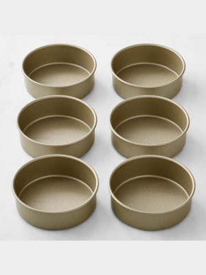 Williams Sonoma Goldtouch® Nonstick Round Cake Pans, Set Of 6