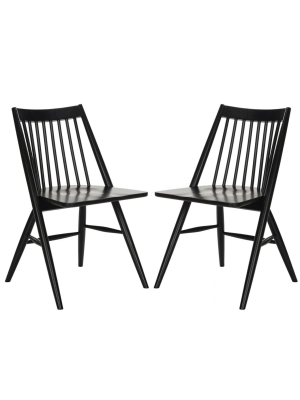 Wren 19" Spindle Dining Chair - Set Of 2