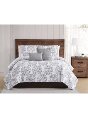 Grace Seersucker Comforter Set - Style 212