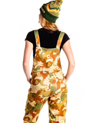 The Hunt | Ladies Unisex Tan Camo Pajamaralls