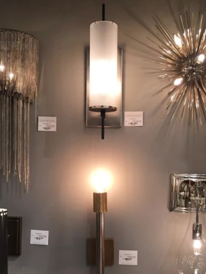 Stefan Wall Sconce Silver