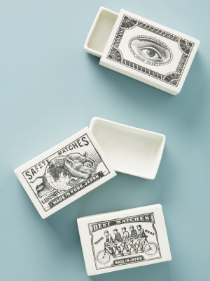 Candy Relics Porcelain Matchbox