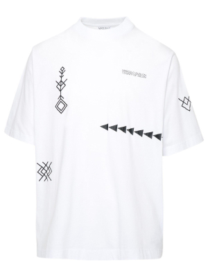 Marcelo Burlon County Of Milan Folk Print T-shirt