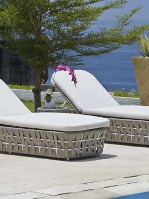 Strips Chaise Lounge By Skyline